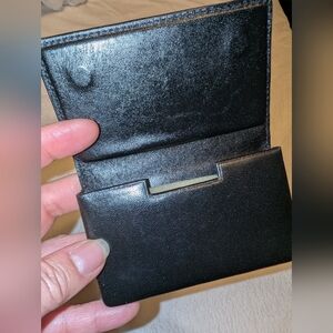 Compact Black Business Cars Holder